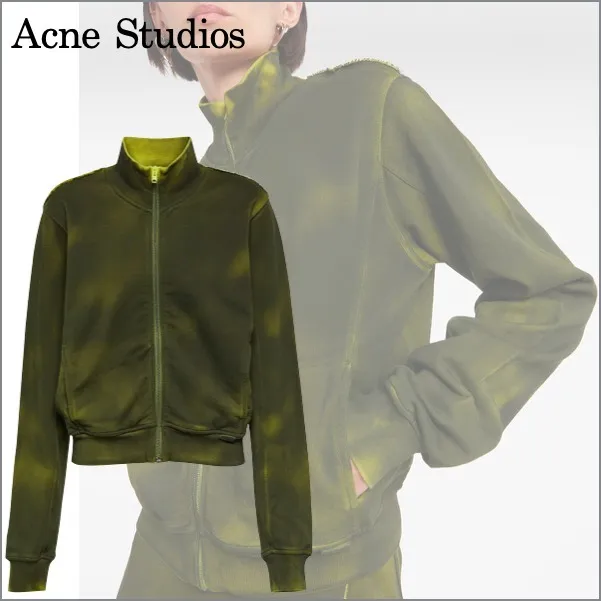 Acne Studios  |Long Sleeves Cotton Hoodies & Sweatshirts