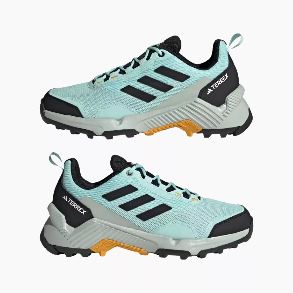 Adidas Eastrail 2.0 Women's Hiking Shoes -Semi Flash Aqua Wonder Silver/Preloved Yellow