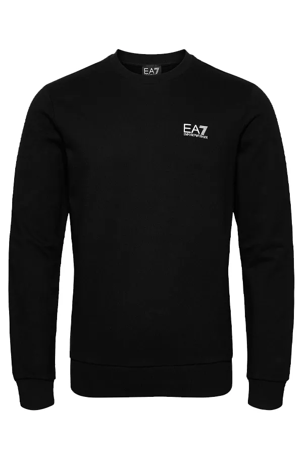 Armani EA7 ID Logo Sweatshirt Black