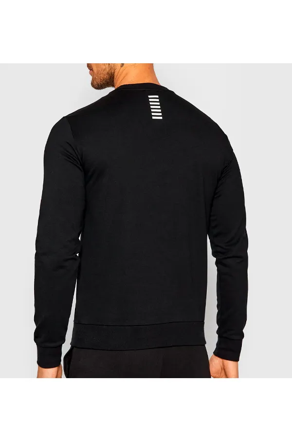 Armani EA7 ID Logo Sweatshirt Black