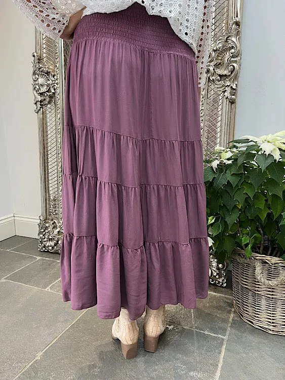 Basic Tiered Swing Skirt Genesis