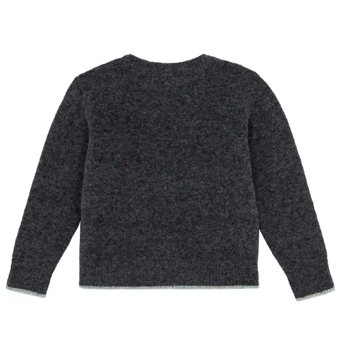 Bonton Child Cardigan Dark Grey