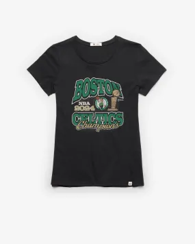 BOSTON CELTICS 2024 NBA CHAMPIONS '47 FRANKIE TEE WOMENS