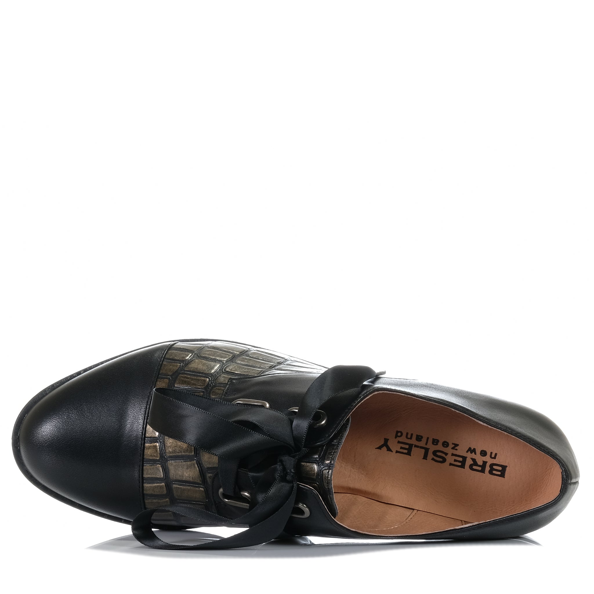 Bresley Avit Black/Bronze Croc