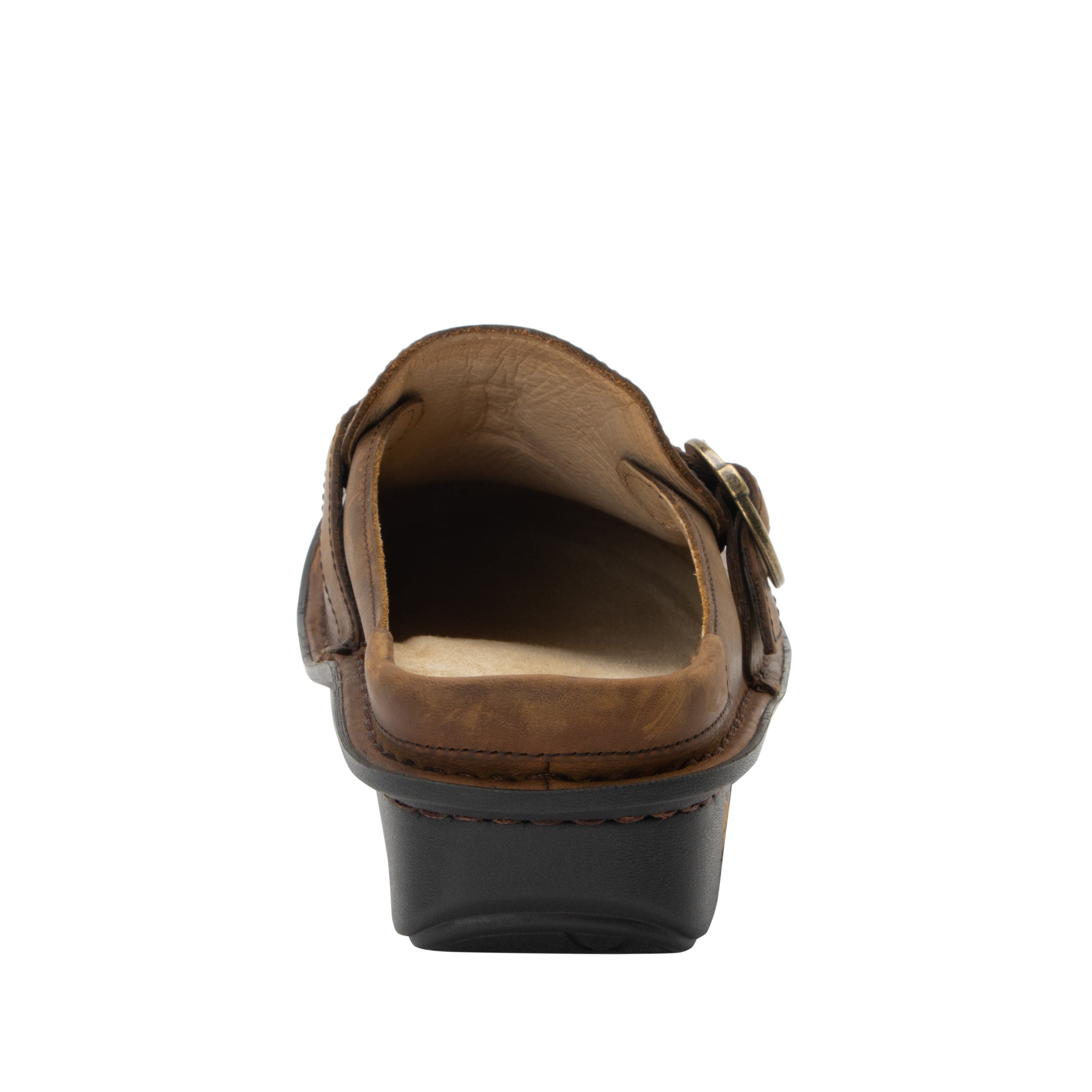 Brigid Oiled Brown Clog