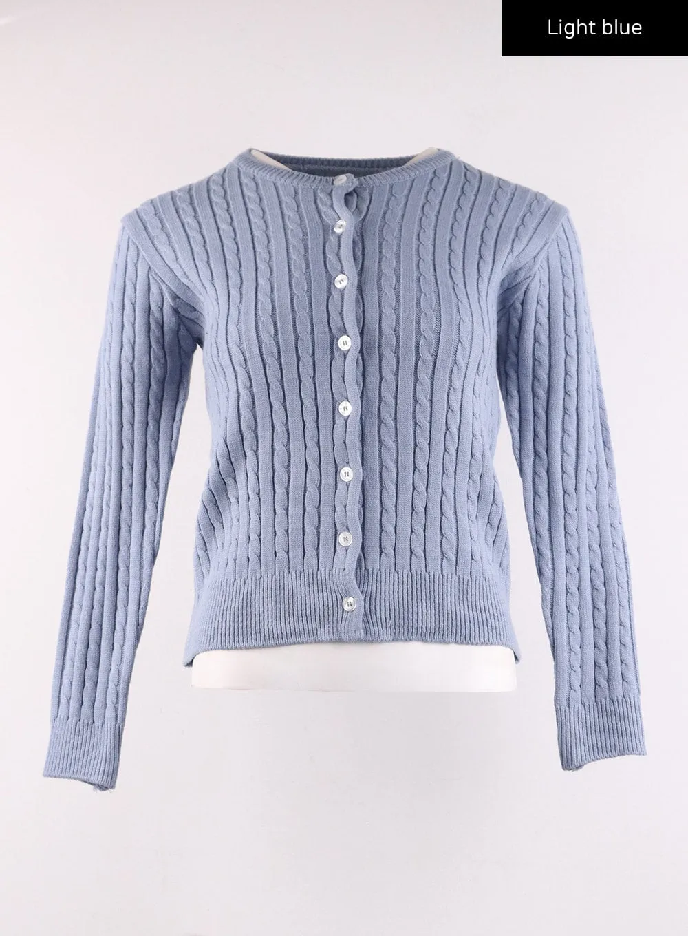 Cable Knit Cardigan IJ430