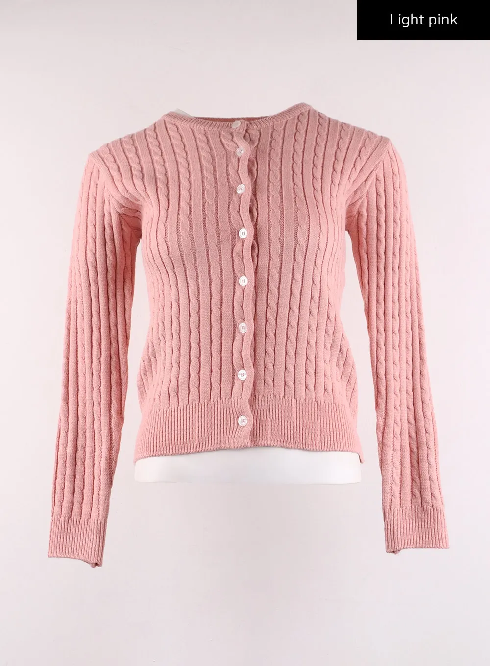 Cable Knit Cardigan IJ430