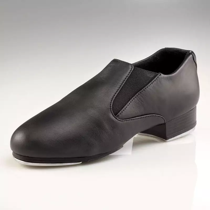 Capezio Adult Riff Slip-On Tap Shoes - Black