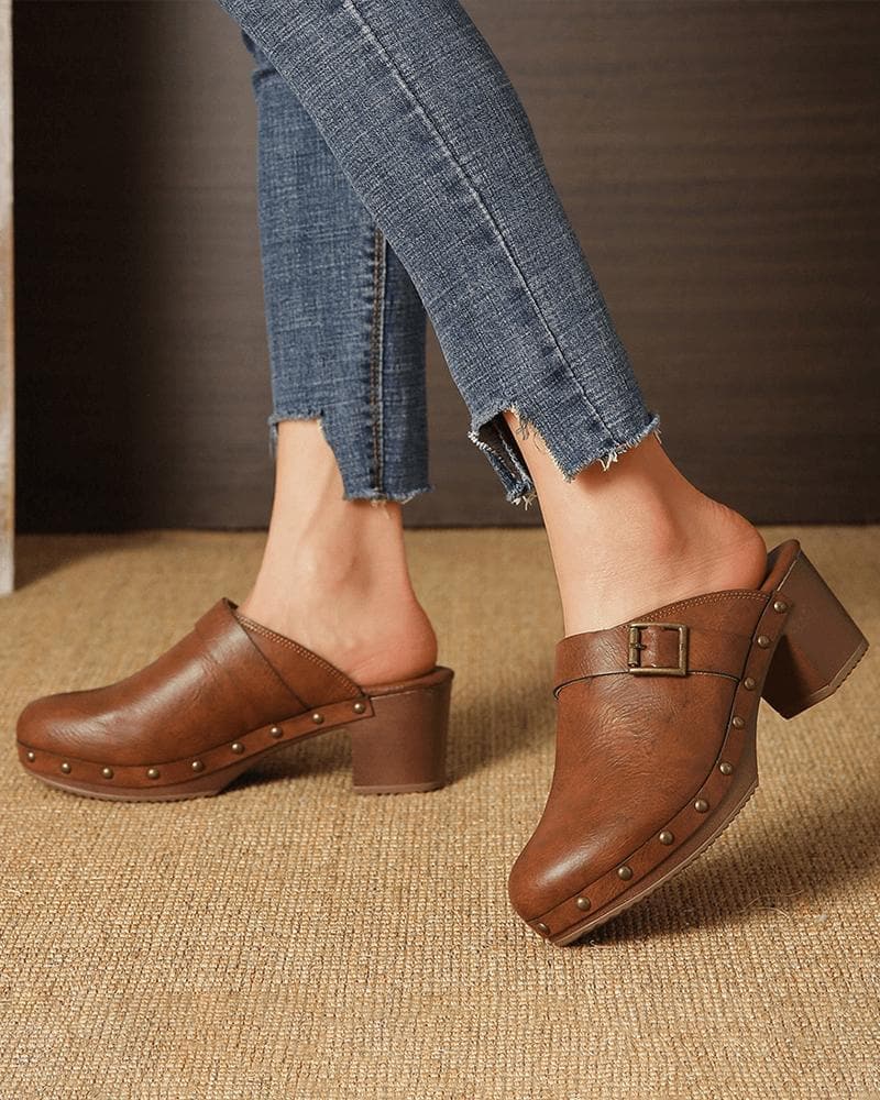 Casual Retro Clogs