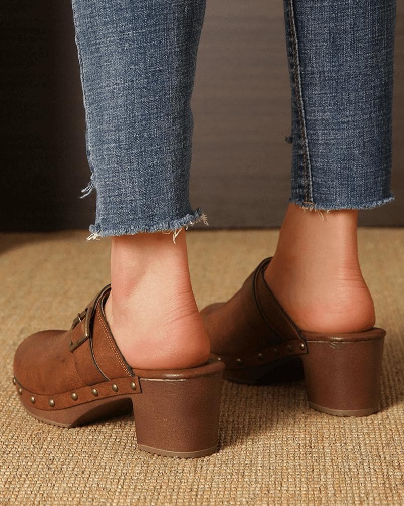 Casual Retro Clogs