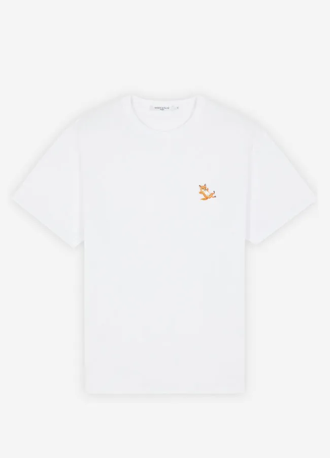 Chillax Fox Patch Classic Tee-Shirt