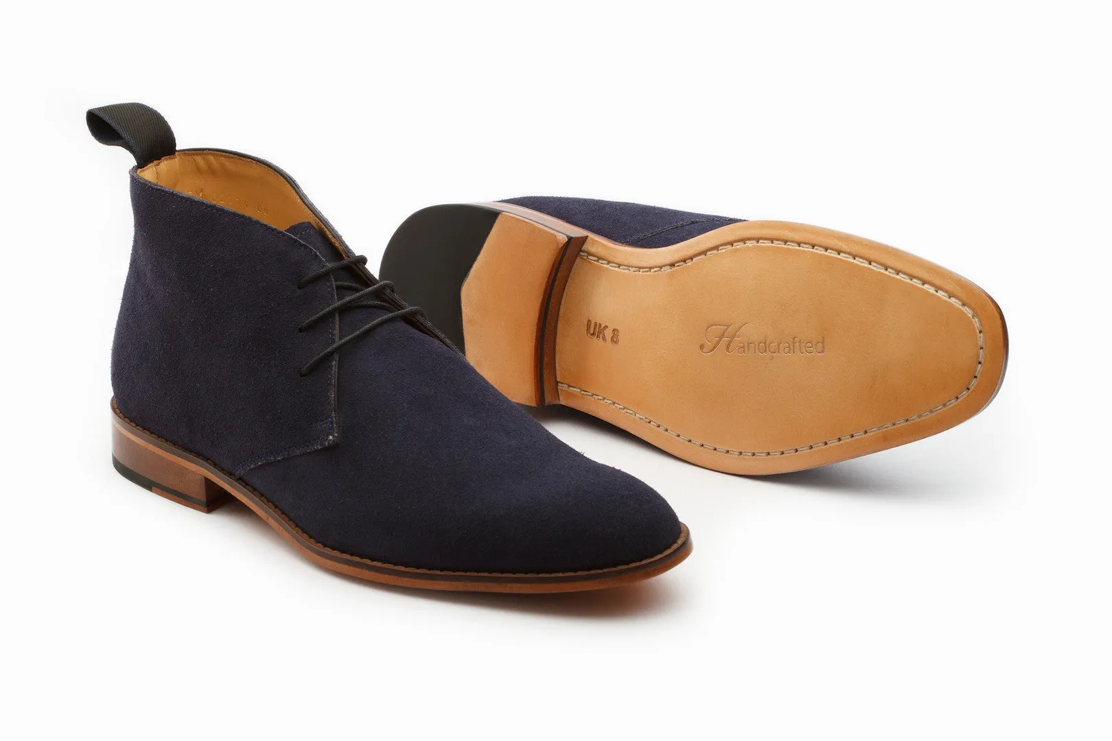 Chukka Boot - Navy Suede