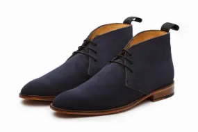 Chukka Boot - Navy Suede