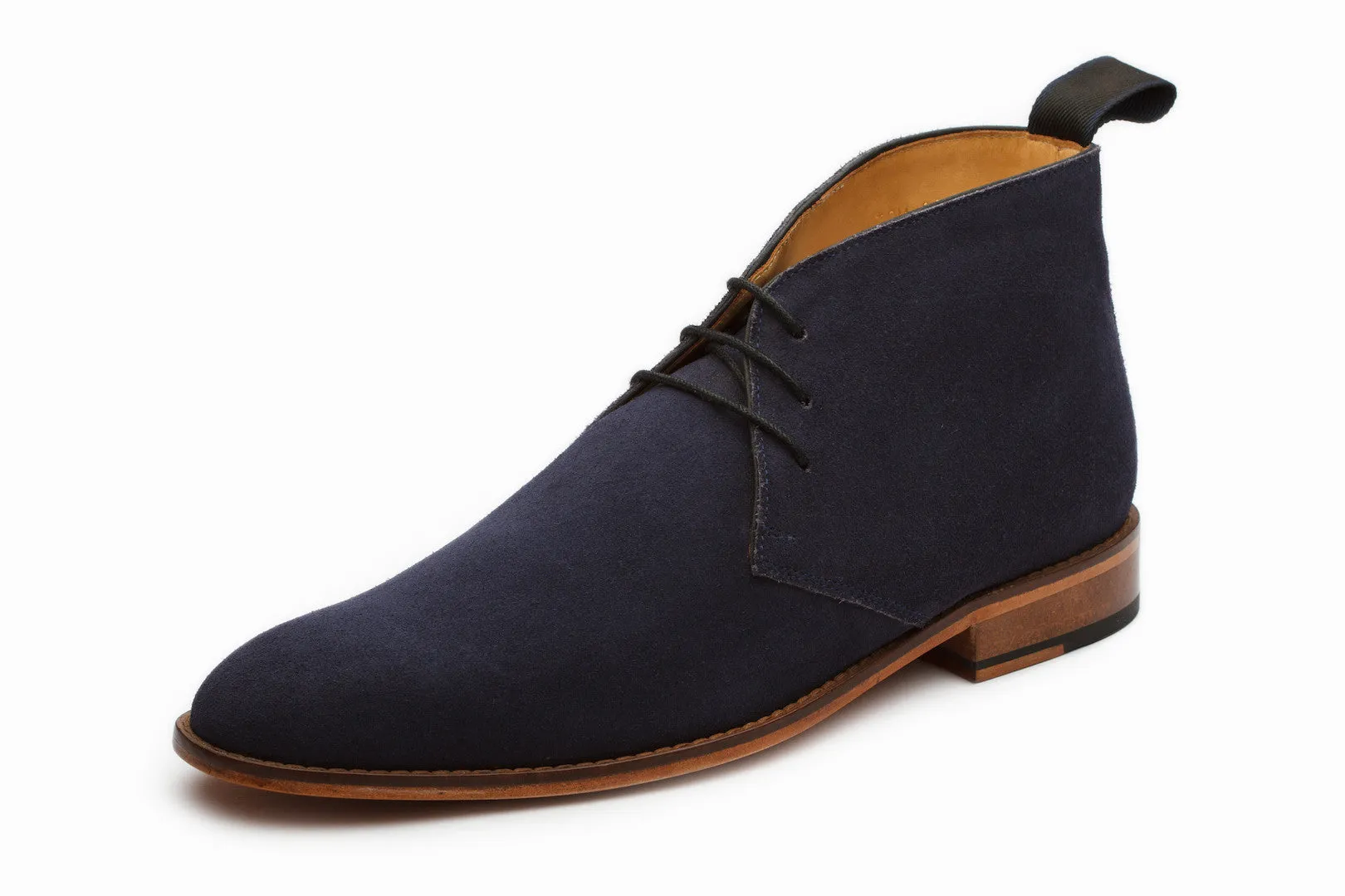 Chukka Boot - Navy Suede