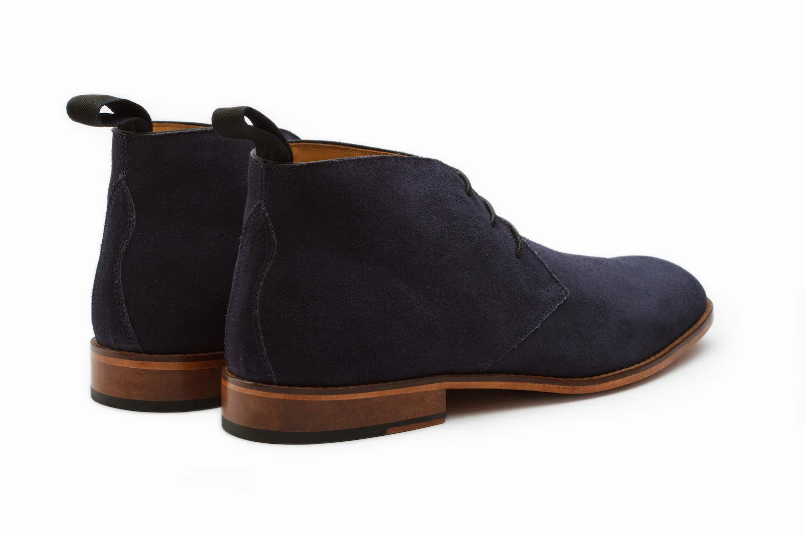 Chukka Boot - Navy Suede