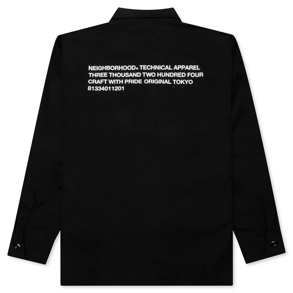 Classic Work L/S Shirt - Black