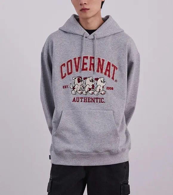 COVERNAT  |Long Sleeves Cotton Hoodies