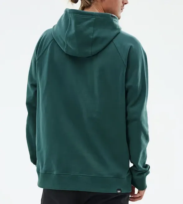 DOPE  |Long Sleeves Plain Cotton Logo Hoodies