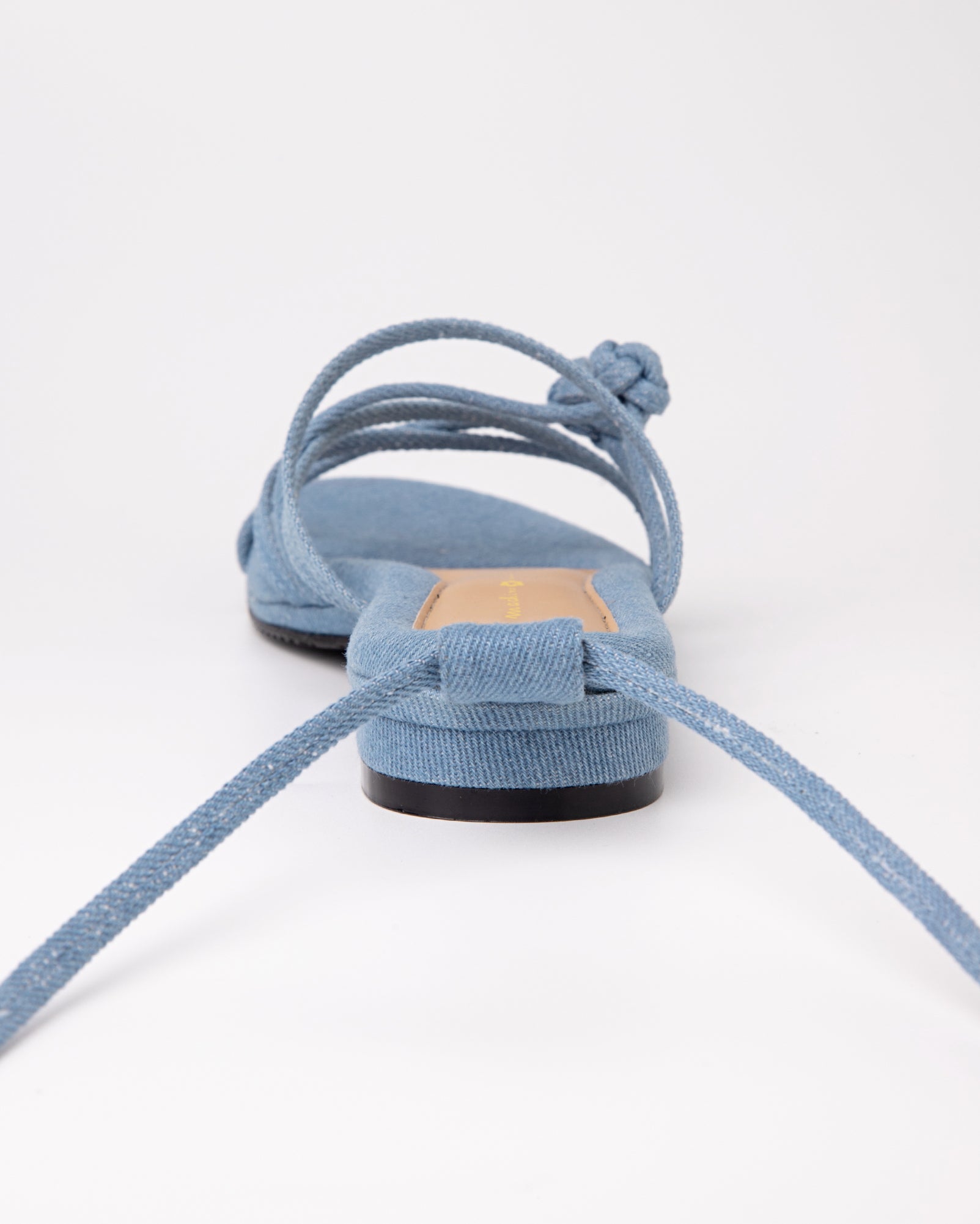 Double Chinese Knot Flats (Light Denim)