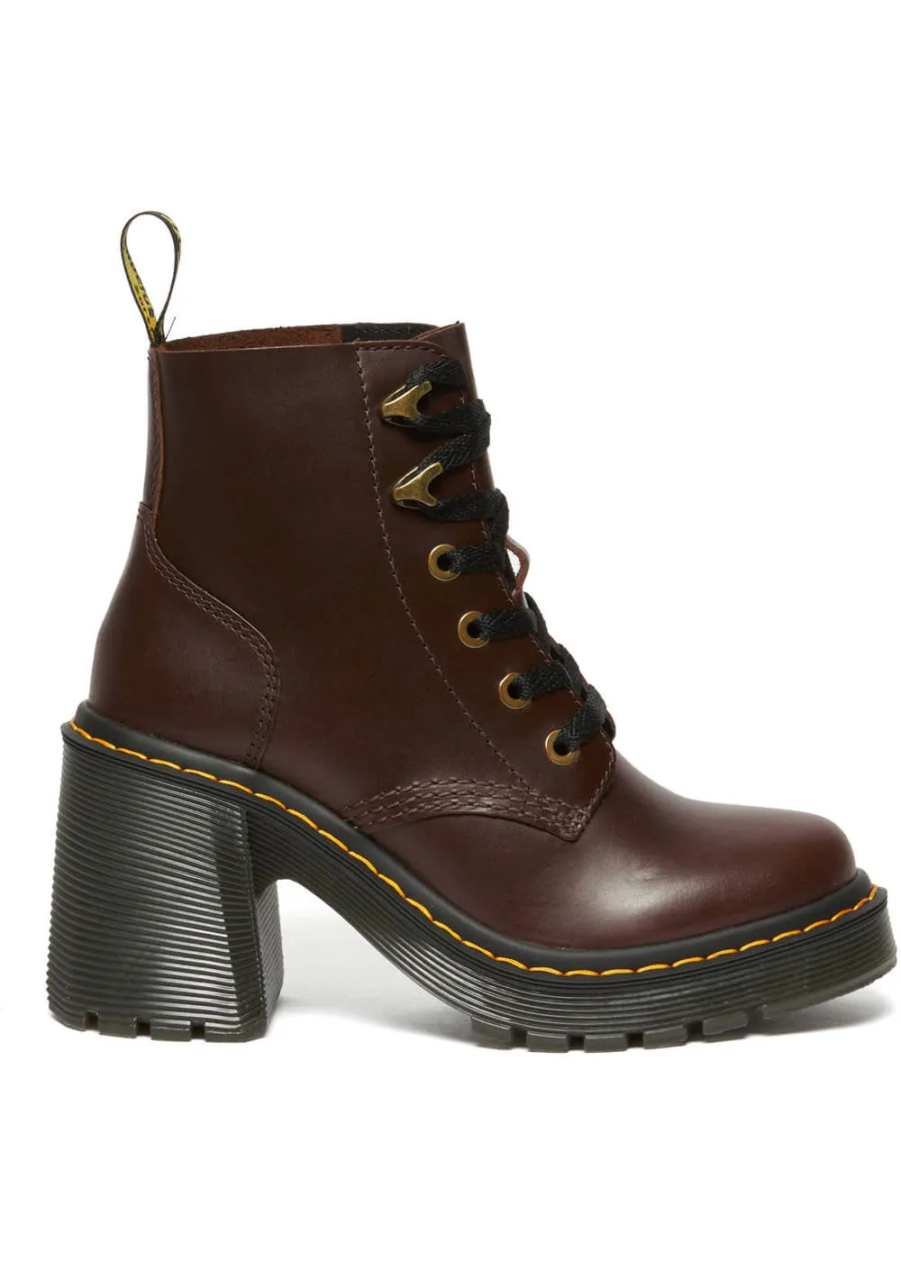 Dr. Martens Jesy Leather Ankleboots Dark Brown