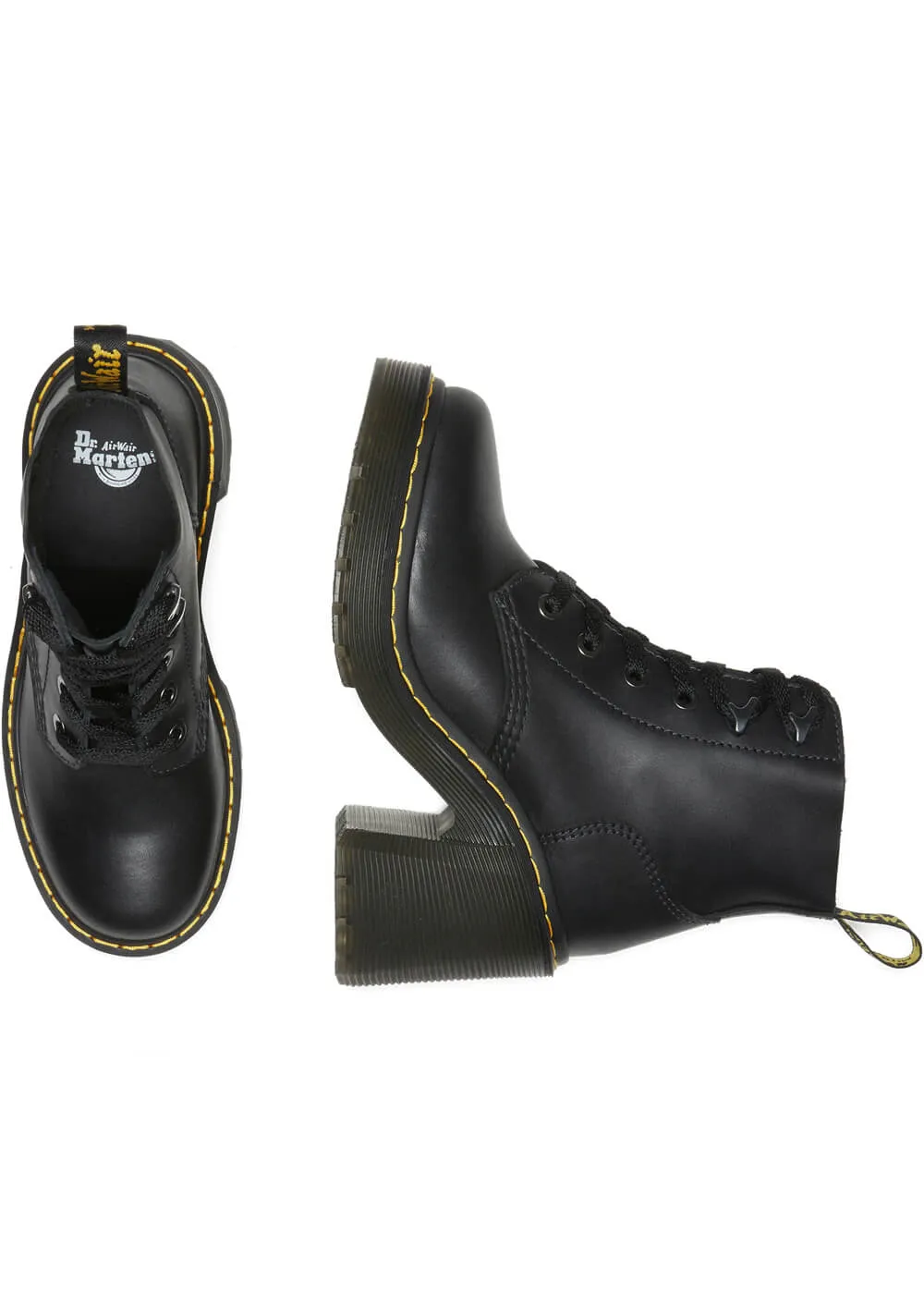 Dr. Martens Jesy Leather Sendal Ankleboots Black