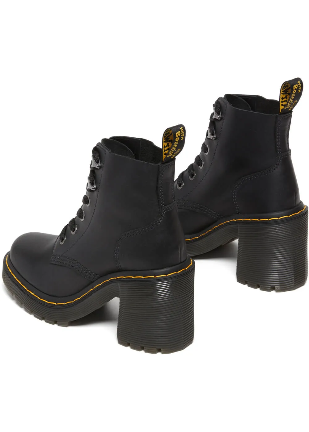 Dr. Martens Jesy Leather Sendal Ankleboots Black