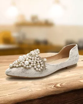 Elegant Daily Pearl Flats