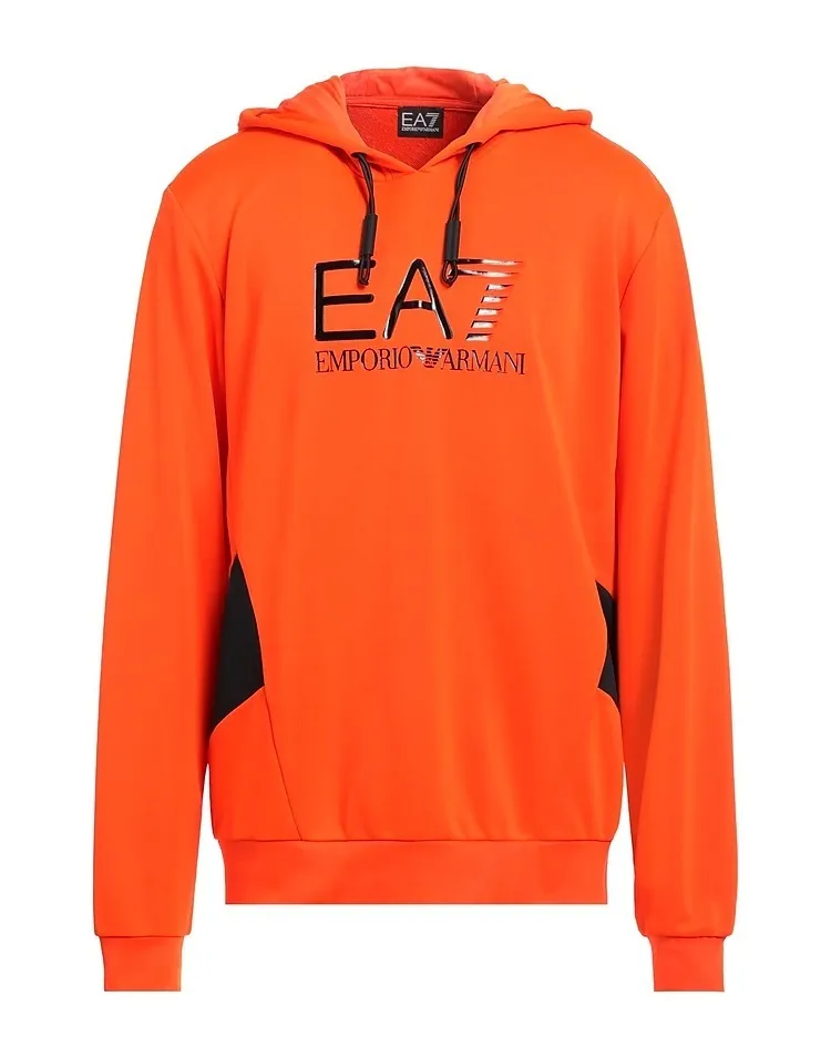 EMPORIO ARMANI  |Long Sleeves Logo Hoodies