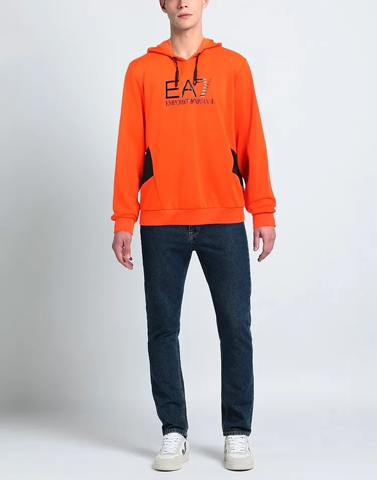 EMPORIO ARMANI  |Long Sleeves Logo Hoodies