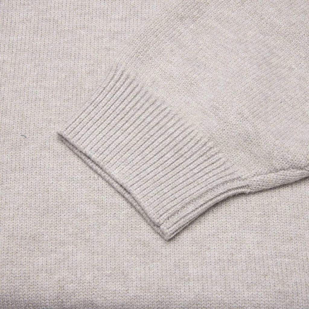 Essentials Knit Polo - Core Heather