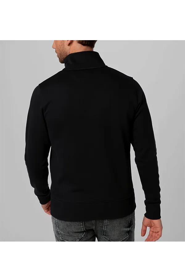 GANT 1/4 Zip Regular Black