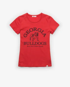 GEORGIA BULLDOGS FRESH START '47 FRANKIE TEE WOMENS