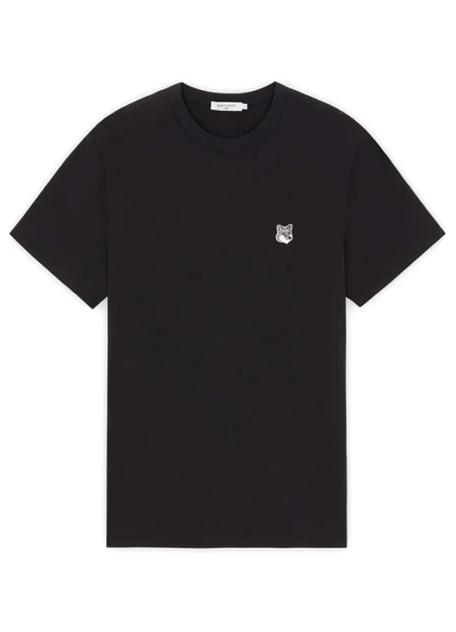 Grey Fox Head Patch Classic Tee-Shirt