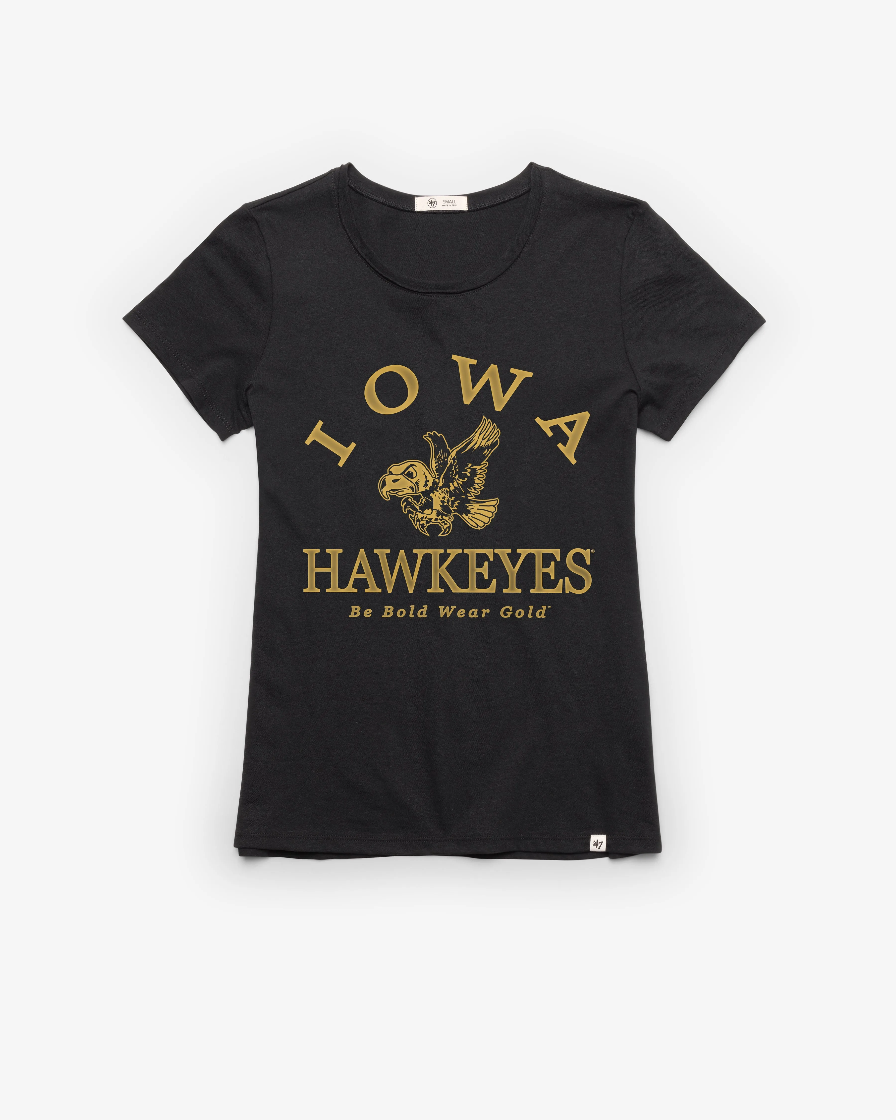 IOWA HAWKEYES VINTAGE FRESH START '47 FRANKIE TEE WOMENS