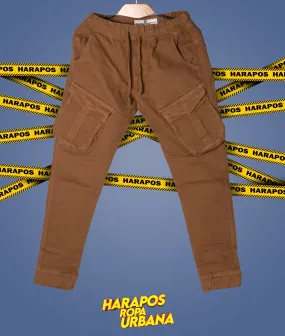 Jogger Emporio Fox camel