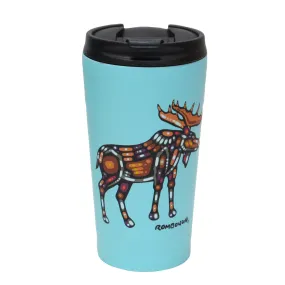 John Rombough Moose Travel Mug