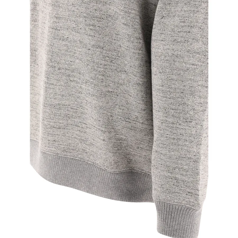 LOEWE  |Sweat Long Sleeves Cotton Logo Luxury Hoodies