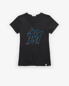 MIAMI MARLINS PREMIER '47 FRANKIE TEE WOMENS