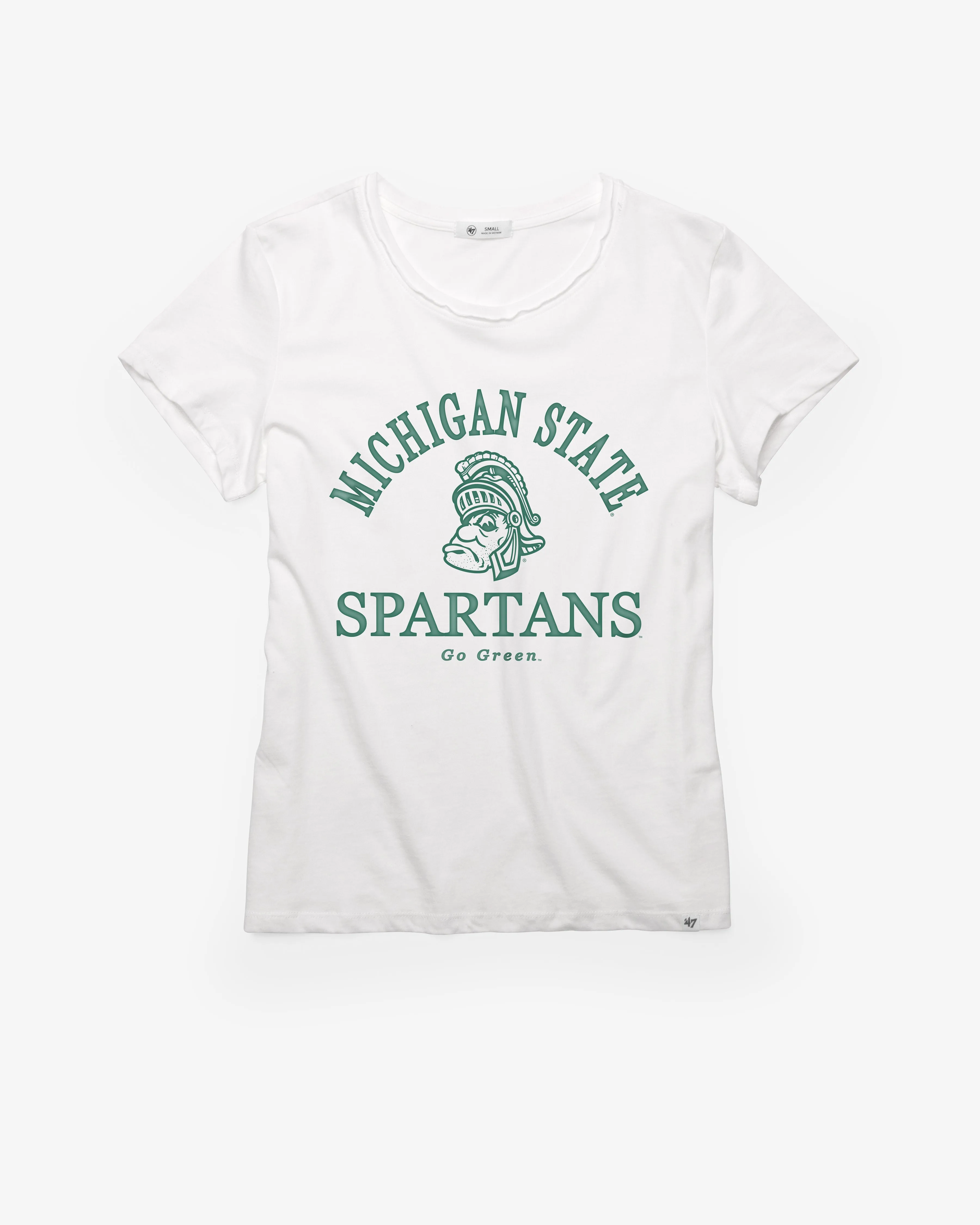 MICHIGAN STATE SPARTANS VINTAGE FRESH START '47 FRANKIE TEE WOMENS