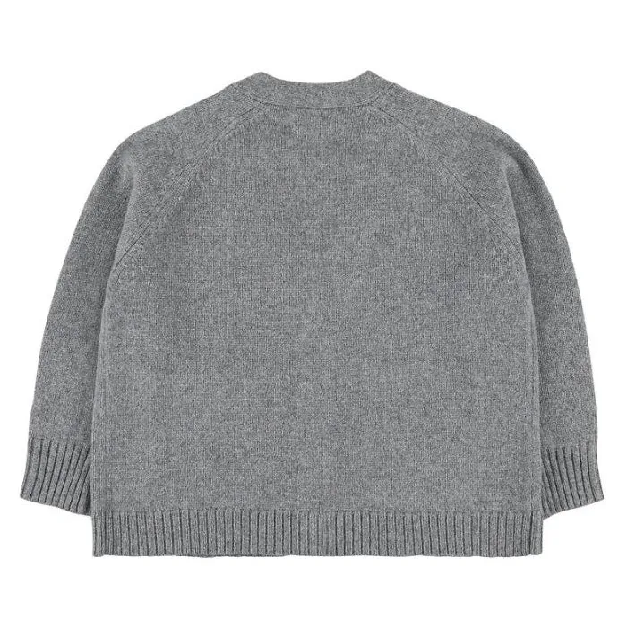 Morley Child Boy Timon Cardigan Sky Grey