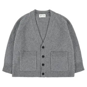 Morley Child Boy Timon Cardigan Sky Grey