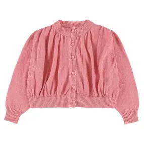 Morley Child Girl Tibet Cardigan Rose Pink