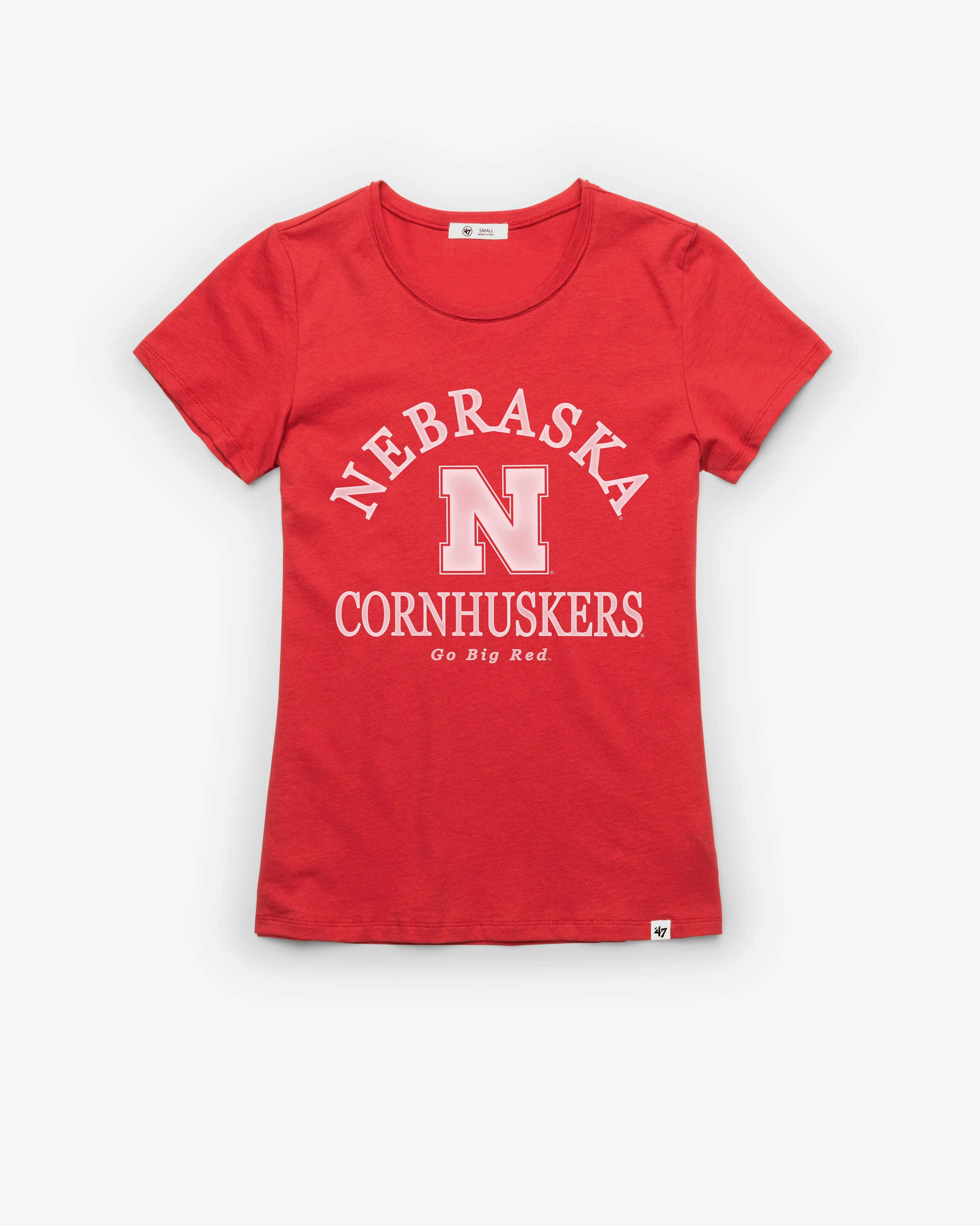 NEBRASKA CORNHUSKERS FRESH START '47 FRANKIE TEE WOMENS