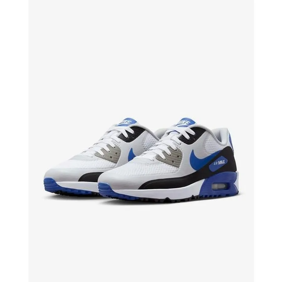 Nike Air Max 90 G TB Spikeless Golf Shoe - White/Blue