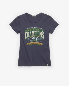 NOTRE DAME FIGHTIN IRISH NCAA LACROSSE NATIONAL CHAMPS '47 FRANKIE TEE WOMENS