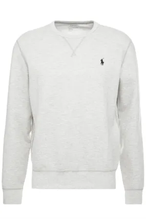 Ralph Lauren Double Knit Sweatshirt Cream Grey