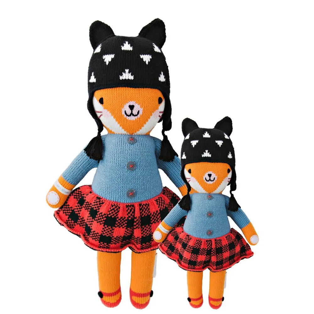 Sadie Fox Knit Doll by Cuddle & Kind