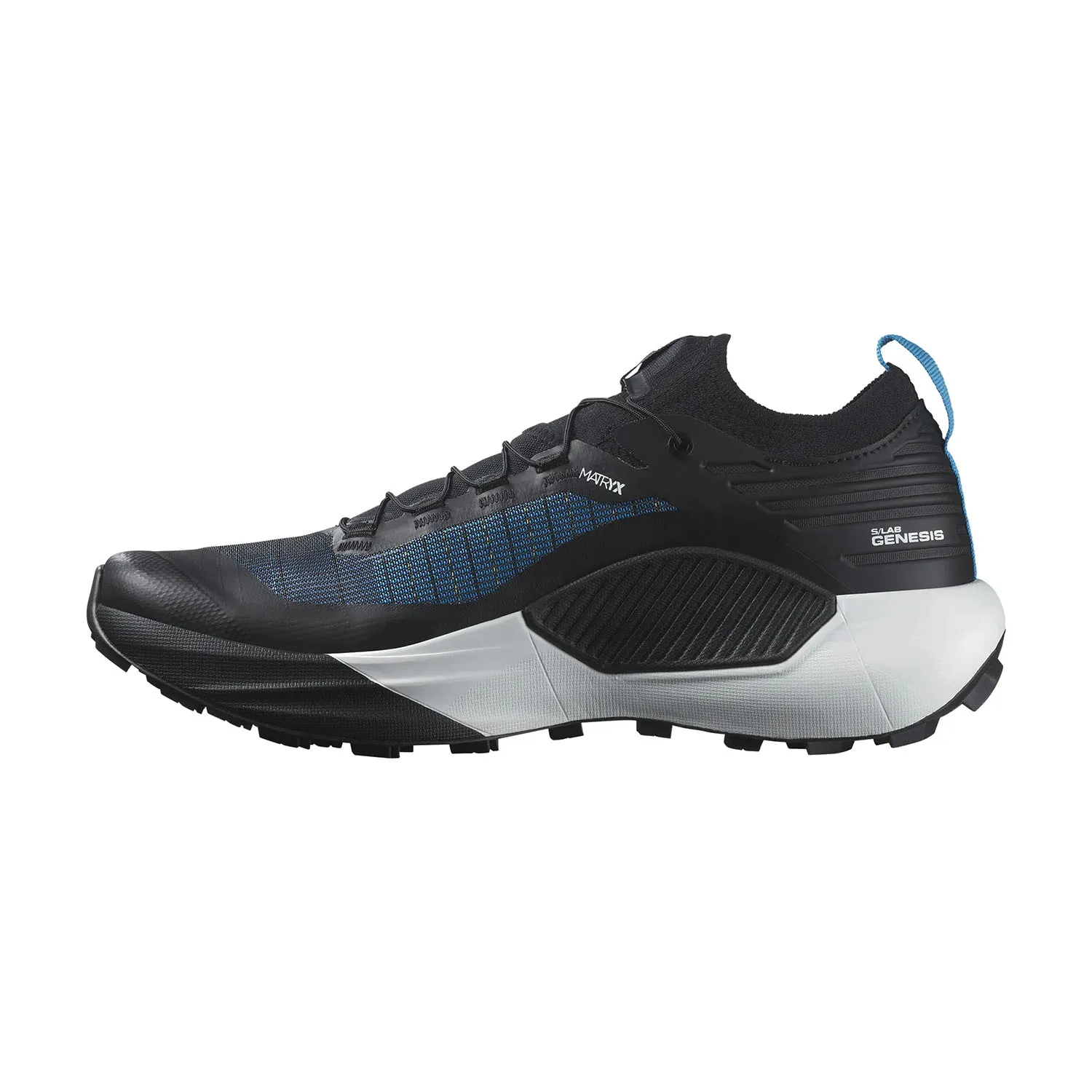 Salomon S/LAB Genesis  Black/White/Blue Danube