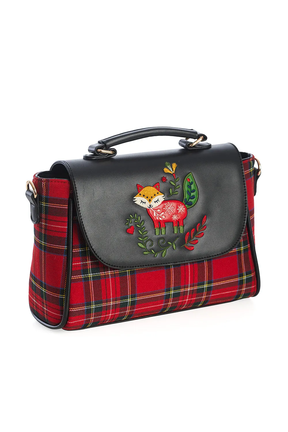 SCANDI CHRISTMAS FOX HANDBAG