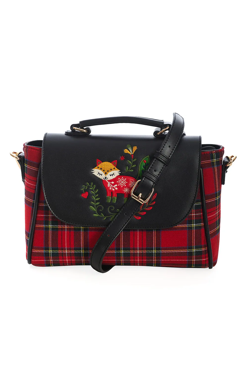 SCANDI CHRISTMAS FOX HANDBAG